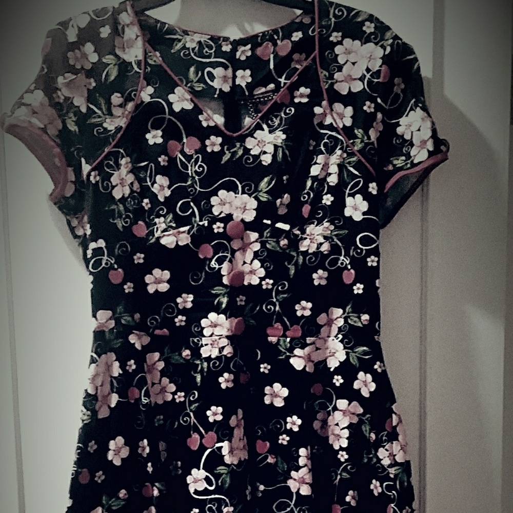 Voodoo Vixen floral dress
